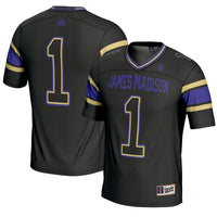 James Madison Dukes Football Jersey, Black Sportswear Jersey Shirt, Lightweight Breathable Athletic Jersey, Casual Gift for Men