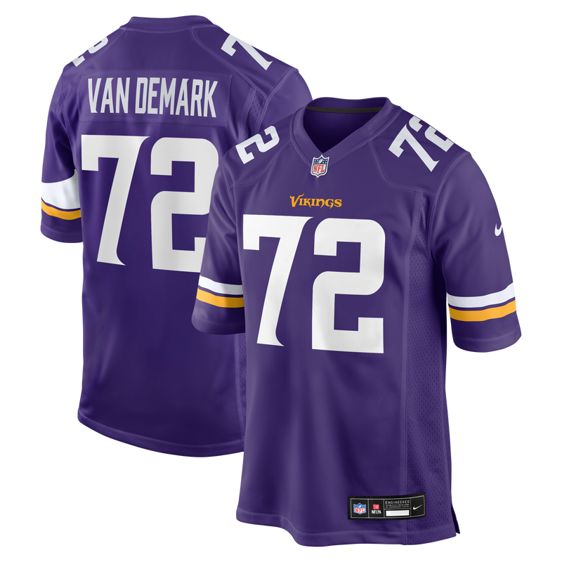 Ryan Van Demark Minnesota Vikings Football Jersey, Purple Sportswear Jersey Shirt, Lightweight Breathable Athletic Jersey, Casual Gift for Men