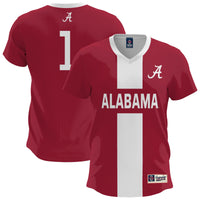 Alabama Crimson Tide Soccer Jersey, Fashion Lightweight Sportswear Jersey Shirt, Lightweight Breathable Athletic Jersey, Casual Gift for Men