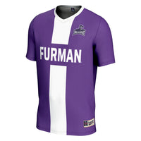 Furman Paladins Soccer Jersey, Purple Lightweight Sportswear Jersey Shirt, Lightweight Breathable Athletic Jersey, Casual Gift for Men