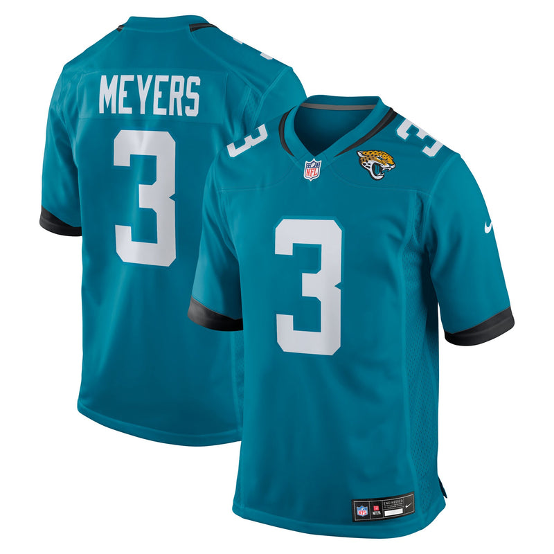 Jakobi Meyers Jacksonville Jaguars Football Jersey, Sportswear Jersey Shirt, Lightweight Athletic Jersey, Casual Gift for Men, Style 201359825