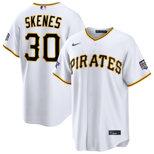 2026 All-Star Game Pittsburgh Pirates Paul Skenes White Replica Jersey