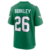 Saquon Barkley Philadelphia Eagles Football Jersey, Sportswear Jersey Shirt, Lightweight Athletic Jersey, Casual Gift for Men, Style 201425247