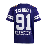 Washington Huskies Football Jersey, Purple Sportswear Jersey Shirt, Lightweight Breathable Athletic Jersey, Casual Gift for Men, Style 202538877