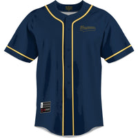 Central Alabama Community Baseball Jersey, Navy Lightweight Sportswear Jersey Shirt, Lightweight Breathable Athletic Jersey, Casual Gift for Men