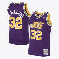 Utah Jazz Basketball Jersey, Purple Swingman Sportswear Jersey Shirt, Sleeveless Athletic Tank Jersey, Casual Gift for Men