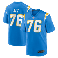 Joe Alt Los Angeles Chargers Football Jersey, Powder Blue Sportswear Jersey Shirt, Lightweight Breathable Athletic Jersey, Casual Gift for Men