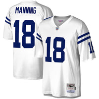 Peyton Manning Indianapolis Colts Football Jersey, White Sportswear Jersey Shirt, Lightweight Breathable Athletic Jersey, Casual Gift for Men