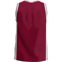 Morehouse Maroon Tigers Basketball Jersey, Lightweight Sportswear Jersey Shirt, Sleeveless Athletic Tank Jersey, Casual Gift for Men
