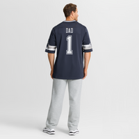 Number 1 Dad Dallas Cowboys Football Jersey, Navy Game Sportswear Jersey Shirt, Lightweight Breathable Athletic Jersey, Casual Gift for Men