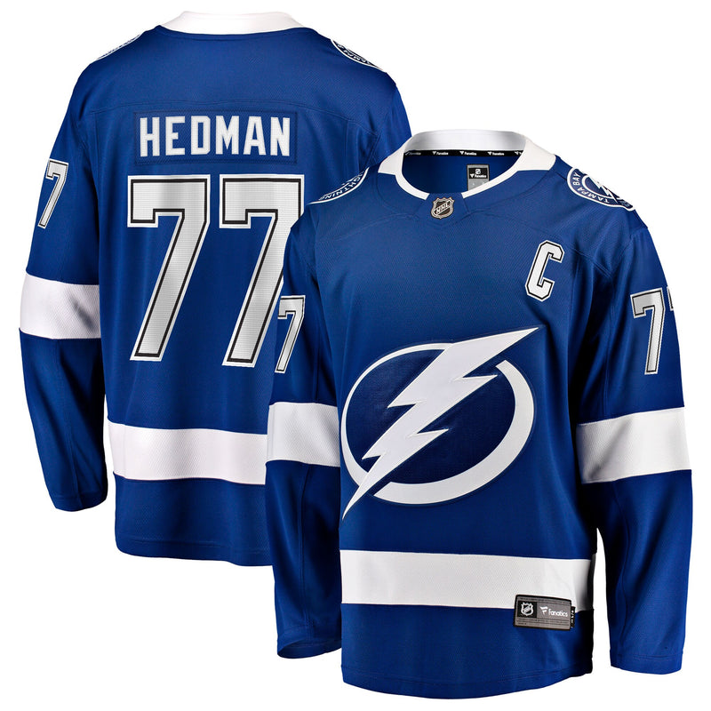 Victor Hedman Tampa Bay Lightning Hockey Jersey, Sportswear Jersey Shirt, Long Sleeve Hockey Jersey, Casual Gift for Men, Style 203353905