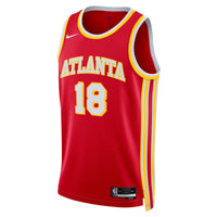 Mouhamed Gueye Atlanta Hawks Basketball Jersey, Red Swingman Sportswear Jersey Shirt, Sleeveless Athletic Tank Jersey, Casual Gift for Men