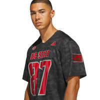 NC State Wolfpack Football Jersey, Black Sportswear Jersey Shirt, Lightweight Breathable Athletic Jersey, Casual Gift for Men, Style 203634195