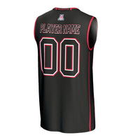 Arizona Wildcats Basketball Jersey, Black Fashion Sportswear Jersey Shirt, Sleeveless Athletic Tank Jersey, Casual Gift for Men, Style 202658228
