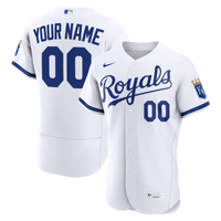 Kansas City Royals Baseball Jersey, White Authentic Home Sportswear Jersey Shirt, Lightweight Breathable Athletic Jersey, Casual Gift for Men