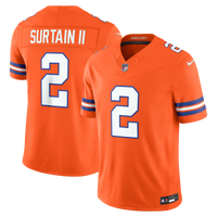 Pat Surtain II Denver Broncos Football Jersey, Orange Sportswear Jersey Shirt, Lightweight Breathable Athletic Jersey, Casual Gift for Men