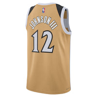 Tre Johnson III Washington Wizards Basketball Jersey, Tan Swingman Sportswear Jersey Shirt, Sleeveless Athletic Tank Jersey, Casual Gift for Men