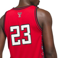 Texas Tech Red Raiders Basketball Jersey, Replica Swingman Sportswear Jersey Shirt, Sleeveless Athletic Tank Jersey, Casual Gift for Men