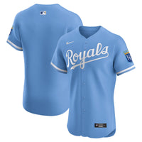 Kansas City Royals Baseball Jersey, Light Blue Elite Sportswear Jersey Shirt, Lightweight Breathable Athletic Jersey, Casual Gift for Men