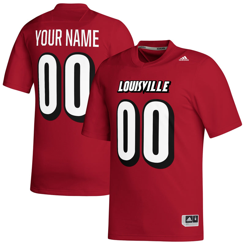 Louisville Cardinals Football Jersey, Red Sportswear Jersey Shirt, Lightweight Breathable Athletic Jersey, Casual Gift for Men, Style 5342947