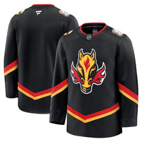 Calgary Flames Hockey Jersey, Black Premium Sportswear Jersey Shirt, Long Sleeve Hockey Sweater Jersey, Casual Gift for Men, Style 202015697