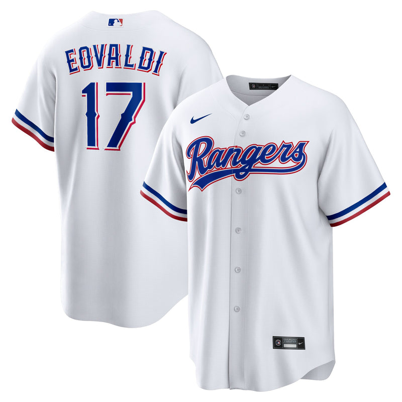 Nathan Eovaldi Texas Rangers Baseball Jersey, White Replica Sportswear Jersey Shirt, Lightweight Breathable Athletic Jersey, Casual Gift for Men