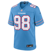 Jeffery Simmons Tennessee Titans Football Jersey, Blue Game Sportswear Jersey Shirt, Lightweight Breathable Athletic Jersey, Casual Gift for Men