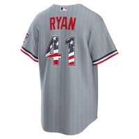 Joe Ryan Minnesota Twins Baseball Jersey, Gray Sportswear Jersey Shirt, Lightweight Breathable Athletic Jersey, Casual Gift for Men