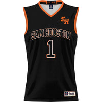 Sam Houston State Bearkats Basketball Jersey, Black Replica Sportswear Jersey Shirt, Sleeveless Athletic Tank Jersey, Casual Gift for Men