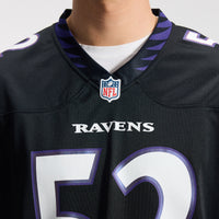 Ray Lewis Baltimore Ravens Football Jersey, Black Game Sportswear Jersey Shirt, Lightweight Breathable Athletic Jersey, Casual Gift for Men