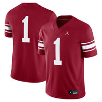 Oklahoma Sooners Football Jersey, Crimson Game Throwback Sportswear Jersey Shirt, Lightweight Breathable Athletic Jersey, Casual Gift for Men