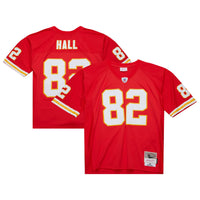 Dante Hall Kansas City Chiefs Football Jersey, Red Replica Sportswear Jersey Shirt, Lightweight Breathable Athletic Jersey, Casual Gift for Men