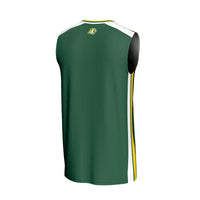 Northern Michigan Wildcats Basketball Jersey, Green Sportswear Jersey Shirt, Sleeveless Athletic Tank Jersey, Casual Gift for Men