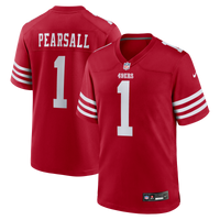 Ricky Pearsall San Francisco 49ers Football Jersey, Sportswear Jersey Shirt, Lightweight Athletic Jersey, Casual Gift for Men, Style 202998467
