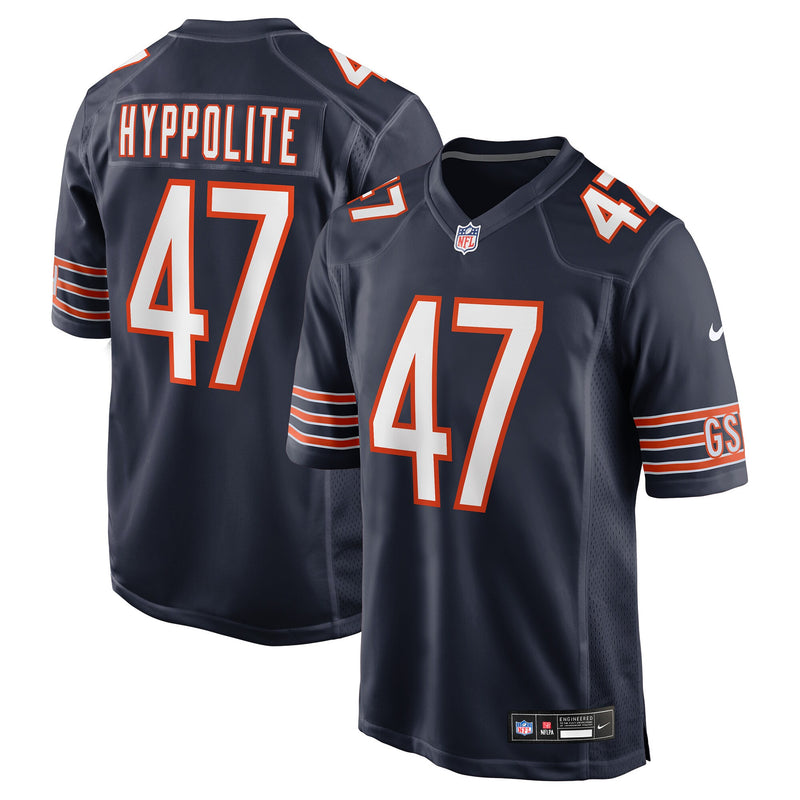 Ruben Hyppolite II Chicago Bears Football Jersey, Sportswear Jersey Shirt, Lightweight Athletic Jersey, Casual Gift for Men, Style 203446320
