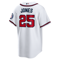 Andruw Jones Atlanta Braves Baseball Jersey, White Replica Sportswear Jersey Shirt, Lightweight Breathable Athletic Jersey, Casual Gift for Men