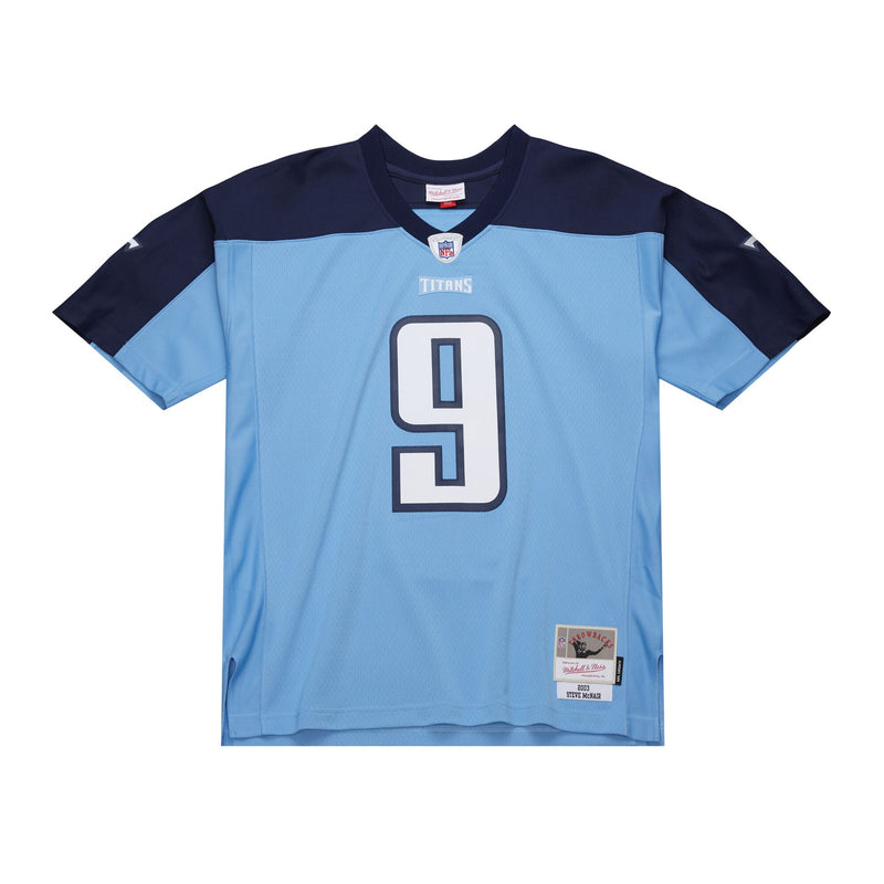 Steve McNair Tennessee Titans Football Jersey, Light Blue Sportswear Jersey Shirt, Lightweight Breathable Athletic Jersey, Casual Gift for Men