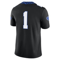 Kentucky Wildcats Football Jersey, Black Game Alternate Sportswear Jersey Shirt, Lightweight Breathable Athletic Jersey, Casual Gift for Men