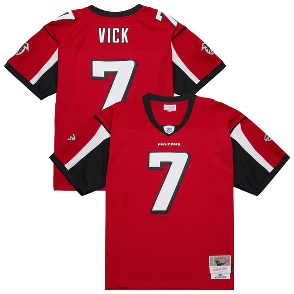 Atlanta Falcons Michael Vick Red 2003 Legacy Replica Jersey