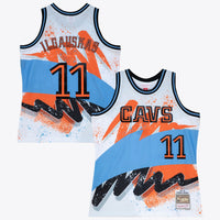 Cleveland Cavaliers Basketball Jersey, White Swingman Sportswear Jersey Shirt, Sleeveless Athletic Tank Jersey, Casual Gift for Men