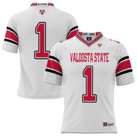 Valdosta State Blazers Football Jersey, White Sportswear Jersey Shirt, Lightweight Breathable Athletic Jersey, Casual Gift for Men