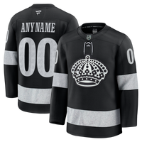 Los Angeles Kings Hockey Jersey, Black Premium Sportswear Jersey Shirt, Long Sleeve Hockey Sweater Jersey, Casual Gift for Men, Style 203133893