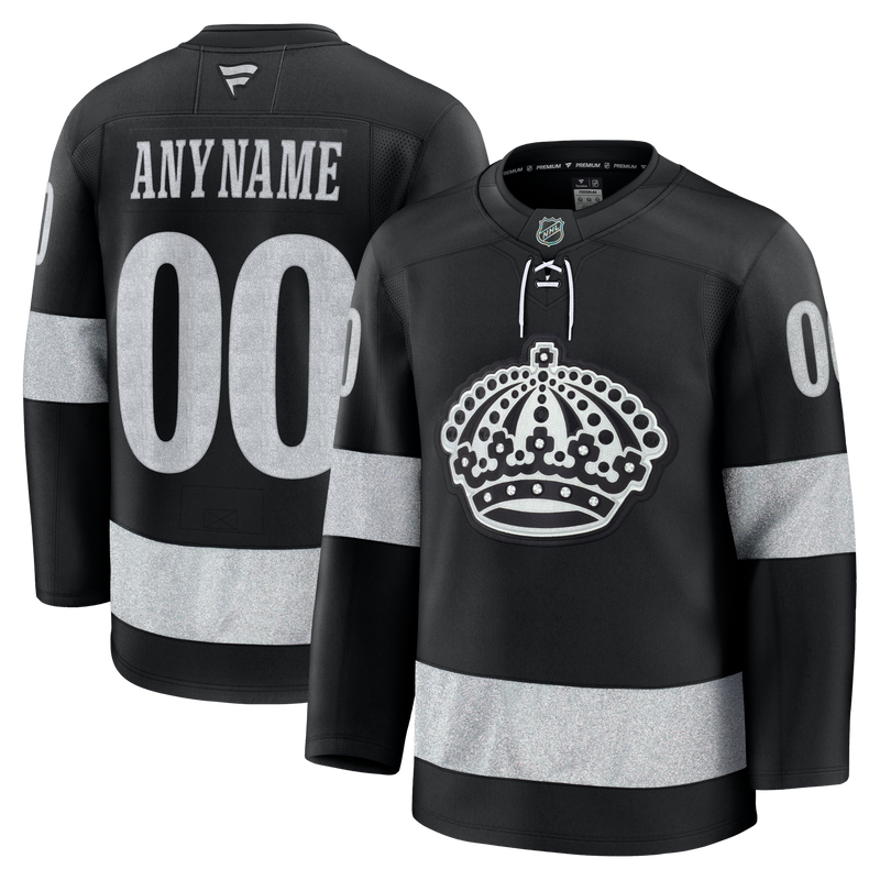 Los Angeles Kings Hockey Jersey, Black Premium Sportswear Jersey Shirt, Long Sleeve Hockey Sweater Jersey, Casual Gift for Men, Style 203133893