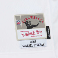 Michael Strahan New York Giants Football Jersey, White Sportswear Jersey Shirt, Lightweight Breathable Athletic Jersey, Casual Gift for Men