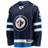 Alex Iafallo Winnipeg Jets Hockey Jersey, Navy Breakaway Home Sportswear Jersey Shirt, Long Sleeve Hockey Sweater Jersey, Casual Gift for Men