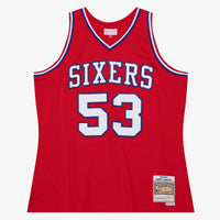 University Red Philadelphia 76ers Basketball Jersey, Authentic Sportswear Jersey Shirt, Sleeveless Athletic Tank Jersey, Casual Gift for Men