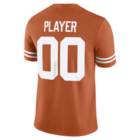 Texas Longhorns Football Jersey, Orange Sportswear Jersey Shirt, Lightweight Breathable Athletic Jersey, Casual Gift for Men, Style 201937763