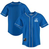 Hampton Pirates Baseball Jersey, Blue Lightweight Sportswear Jersey Shirt, Lightweight Breathable Athletic Jersey, Casual Gift for Men