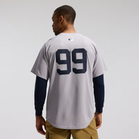 Aaron Judge New York Yankees Baseball Jersey, Gray Limited Sportswear Jersey Shirt, Lightweight Breathable Athletic Jersey, Casual Gift for Men