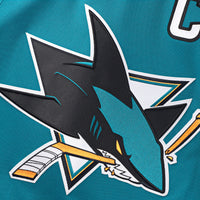 San Jose Sharks Hockey Jersey, Teal Premium Sportswear Jersey Shirt, Long Sleeve Hockey Sweater Jersey, Casual Gift for Men, Style 202055729